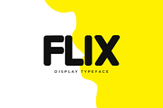 FLIX -Unique Display / Logo Typeface