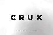 CRUX - Minimal Display Typeface