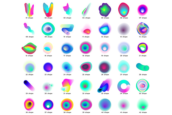 42 Gradient Blends in Objects - product preview 1