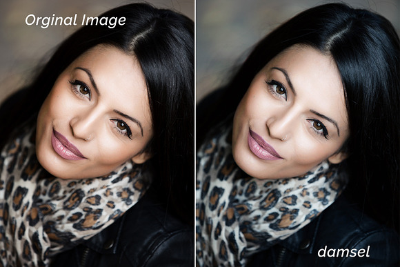 Damsel of Christmas Lightroom Preset in Add-Ons - product preview 8