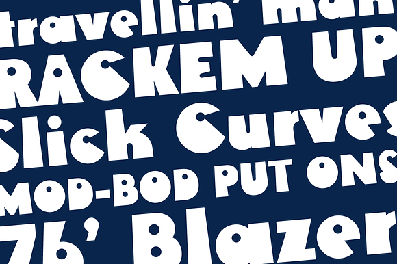 Rackem PB in Display Fonts - product preview 2