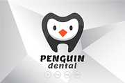 Penguin Dental Logo Template