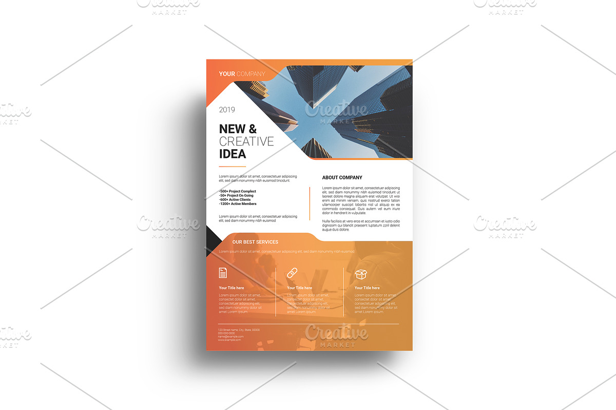 Business Flyer - V1010 in Flyer Templates - product preview 8