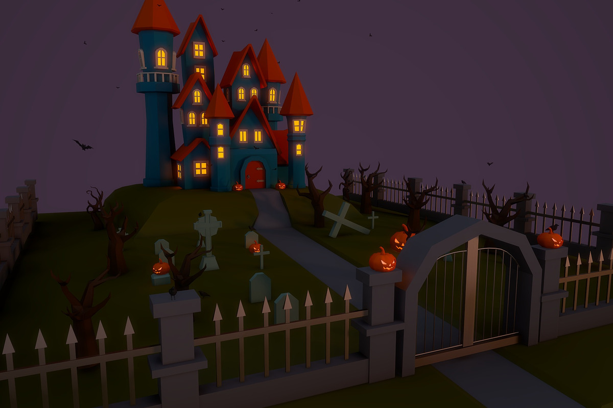 Halloween Castle in Urban - product preview 8