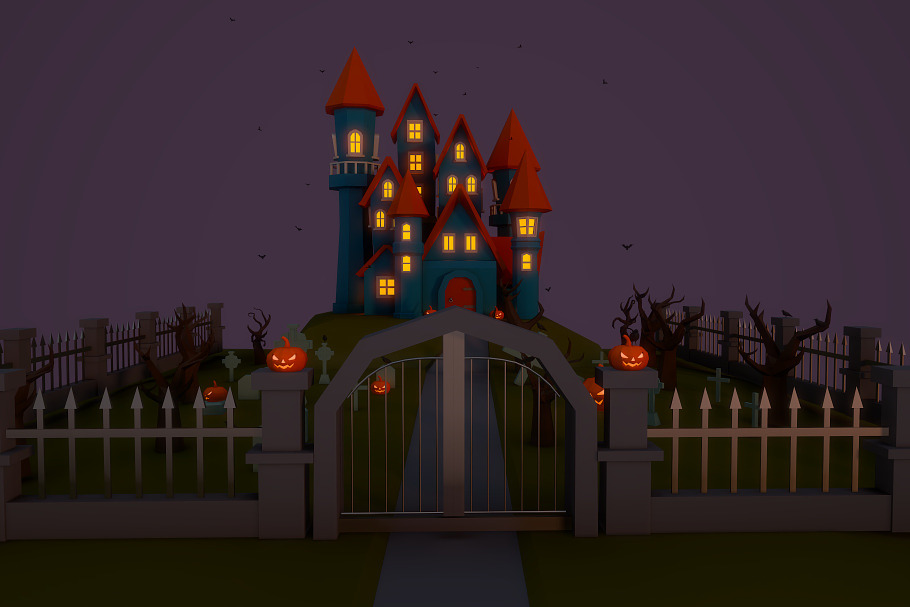 Halloween Castle in Urban - product preview 1