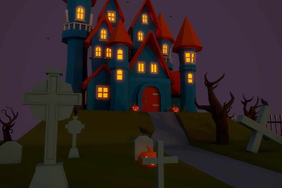 Halloween Castle in Urban - product preview 2