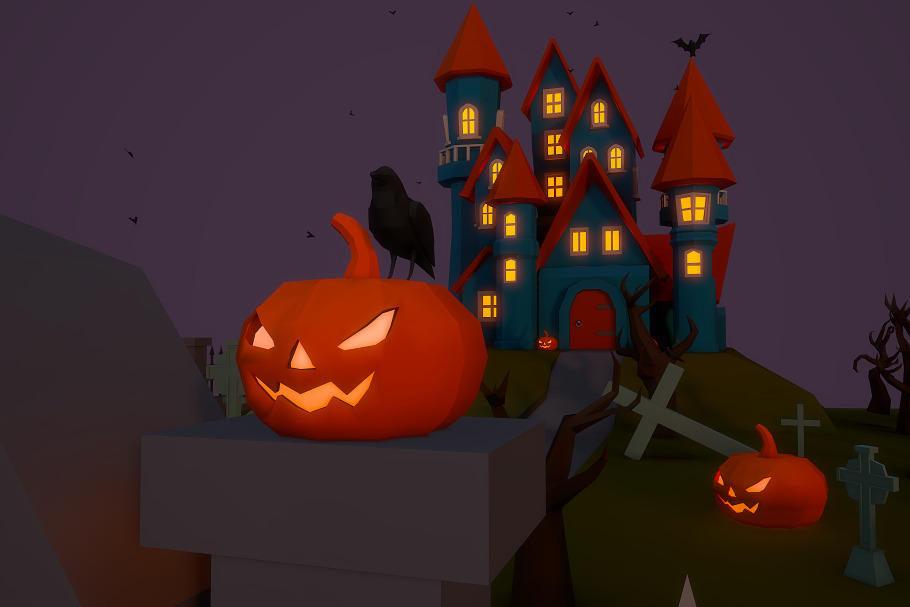Halloween Castle in Urban - product preview 3