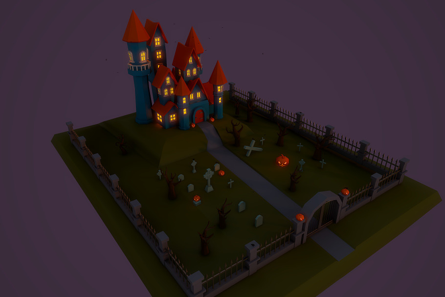 Halloween Castle in Urban - product preview 4