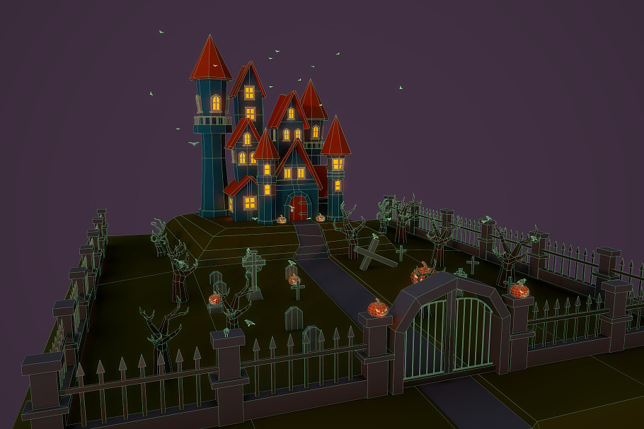 Halloween Castle in Urban - product preview 8