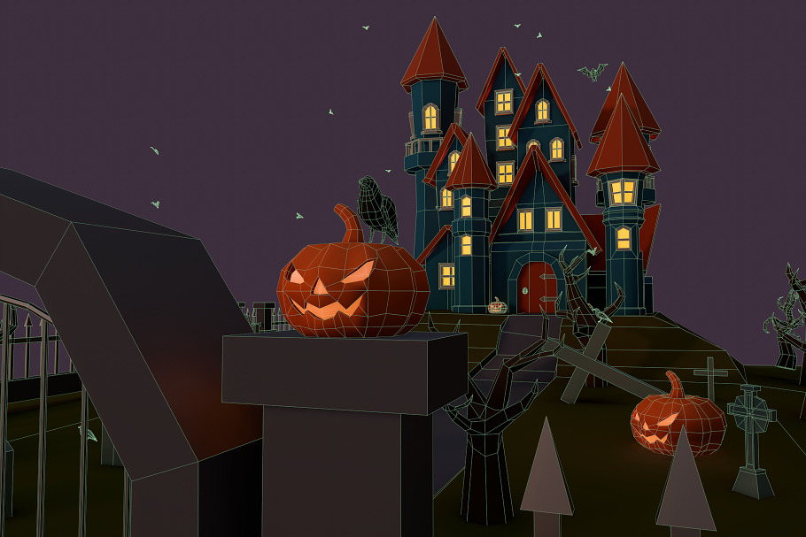 Halloween Castle in Urban - product preview 9