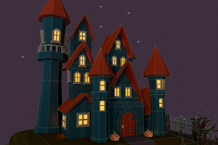 Halloween Castle in Urban - product preview 11