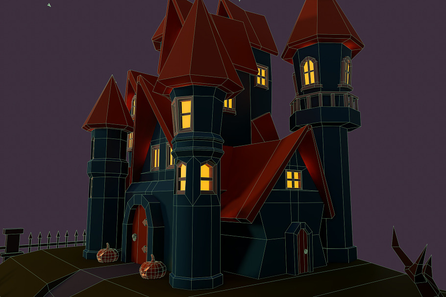 Halloween Castle in Urban - product preview 12