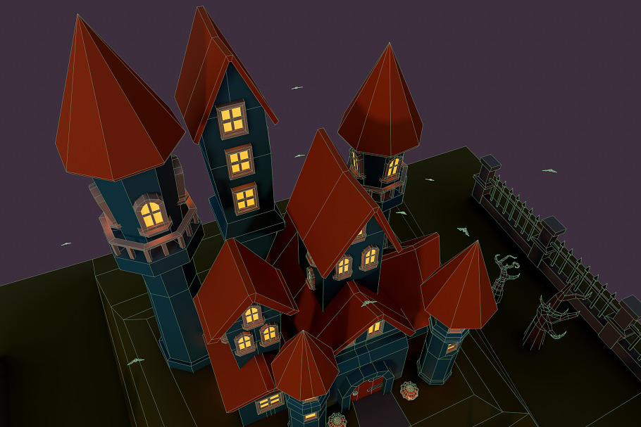 Halloween Castle in Urban - product preview 13