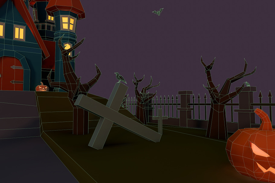 Halloween Castle in Urban - product preview 15