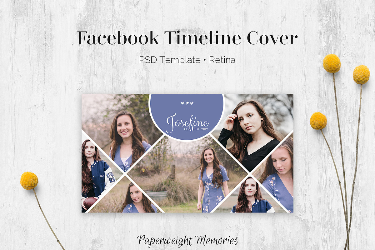 Facebook Cover Template PSD F237 in Facebook Templates - product preview 8