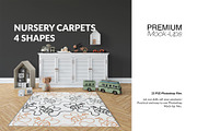 Carpets for Kids Room - 4 Shapes