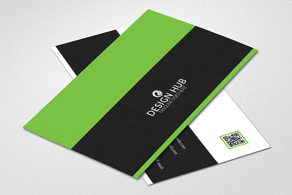 Stylish business card template in Business Card Templates - product preview 1