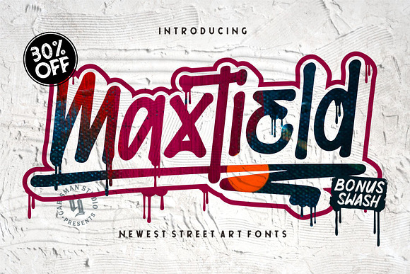 Maxtield [+Bonus Splatter] in Blackletter Fonts - product preview 9