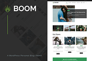 Boom - Creative Personal Blog Theme