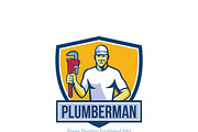 Plumberman Master Plumber Logo