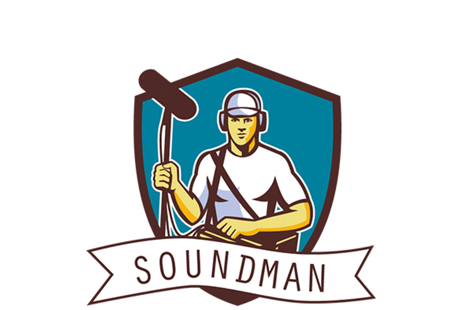 Soundman TV Sound Services Logo