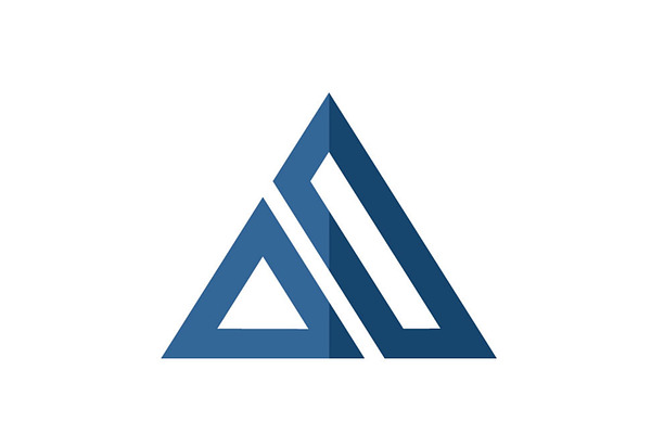 triangle initial logo