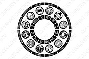 Zodiac horoscope astrology star