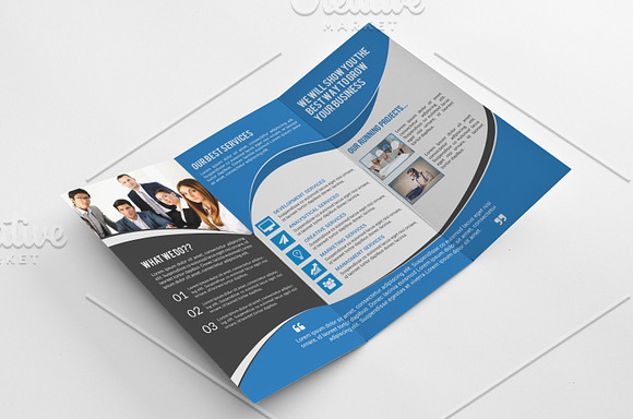 Tri-Fold Brochure-Multipurpose in Brochure Templates - product preview 5