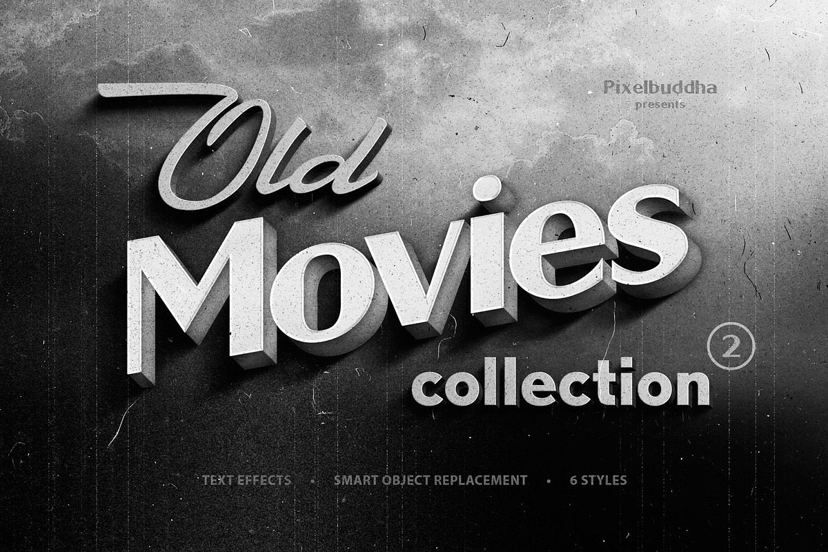 Old Movie Titles Collection 2 in Photoshop Layer Styles - product preview 8