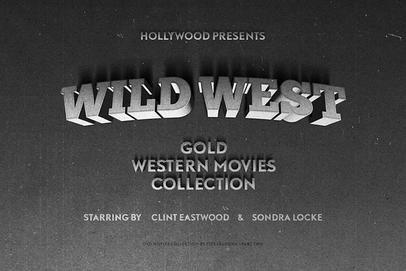 Old Movie Titles Collection 2 in Photoshop Layer Styles - product preview 3