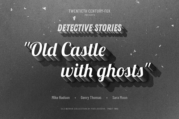 Old Movie Titles Collection 2 in Photoshop Layer Styles - product preview 5