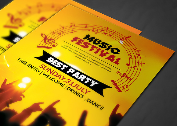 Club Flyer in Flyer Templates - product preview 3