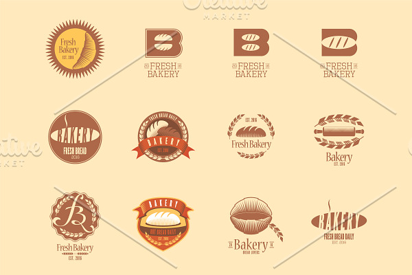 Vector logo for bakery