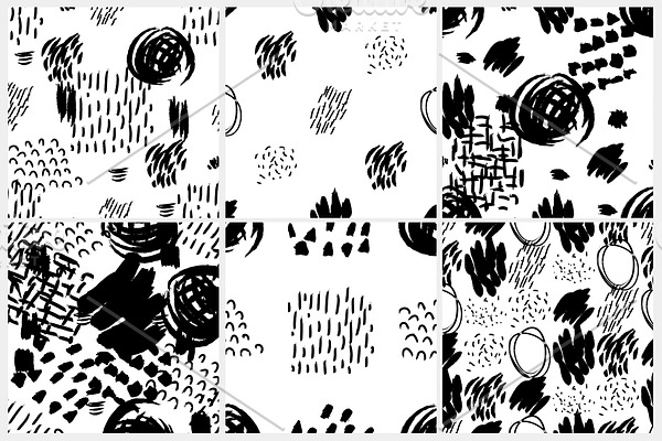 24 abstract vector patterns