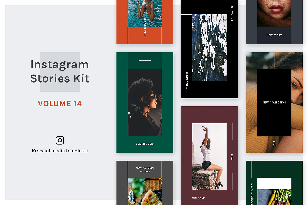 Instagram Stories Kit (Vol.14) in Instagram Templates - product preview 8