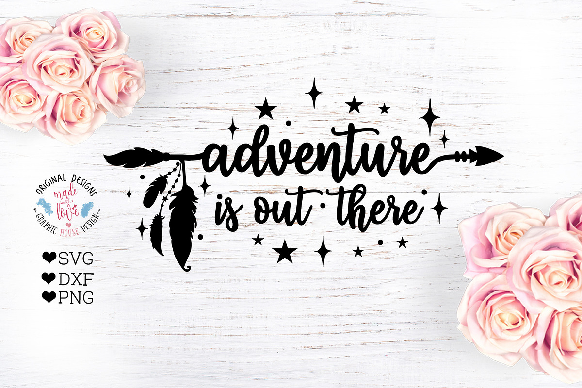 Adventure is Out There - Boho Arrow in Illustrations - product preview 8