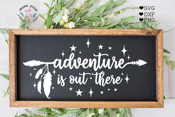 Adventure is Out There - Boho Arrow in Illustrations - product preview 1