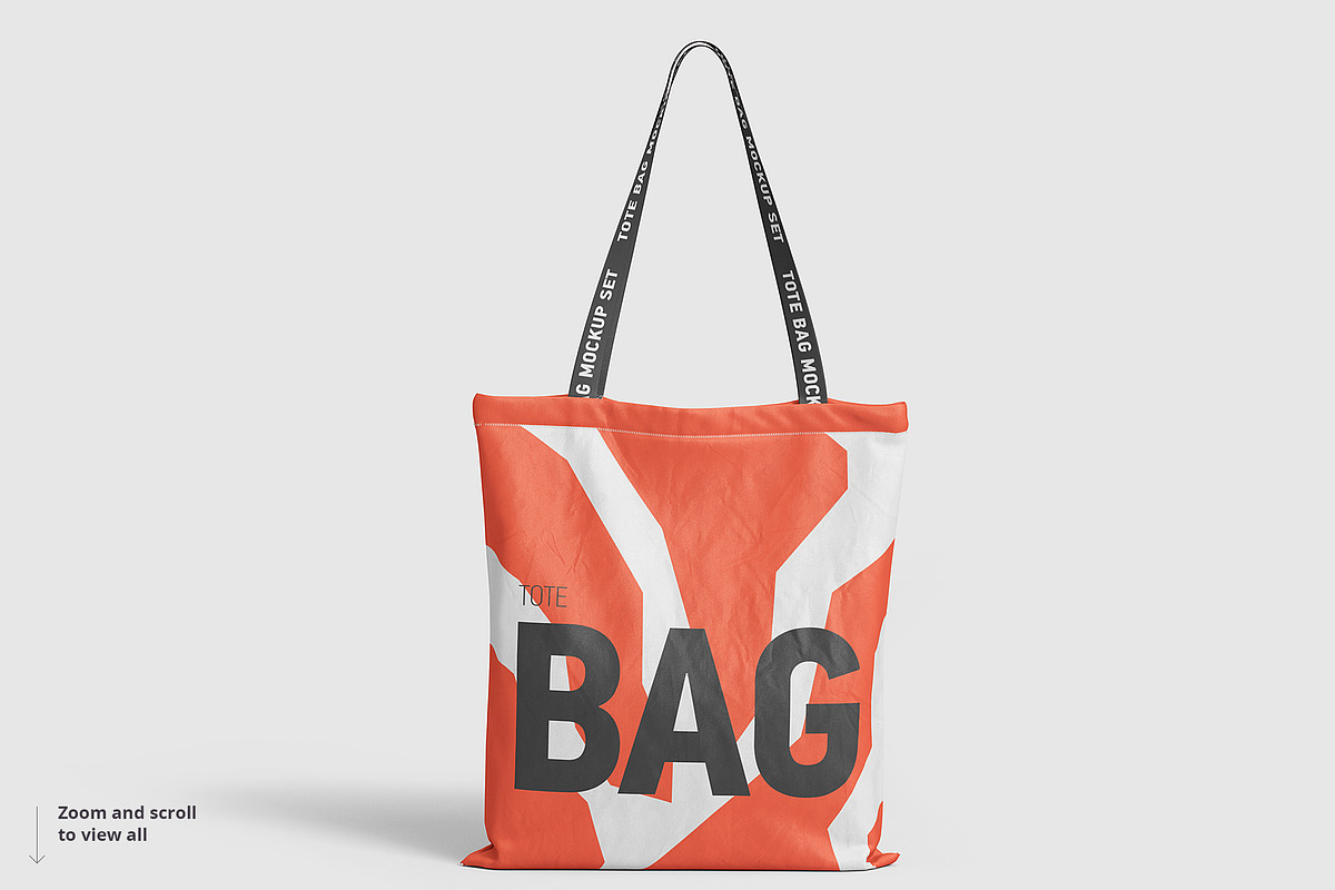 Download Tote Bag Mockup | Creative Print Mockups ~ Creative Market