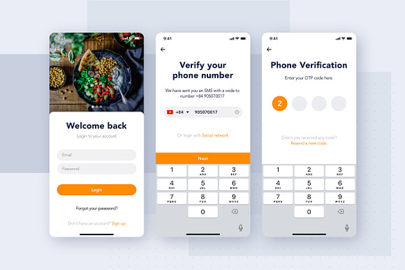 Fozzi - Food Delivery App UI Kit in App Templates - product preview 6