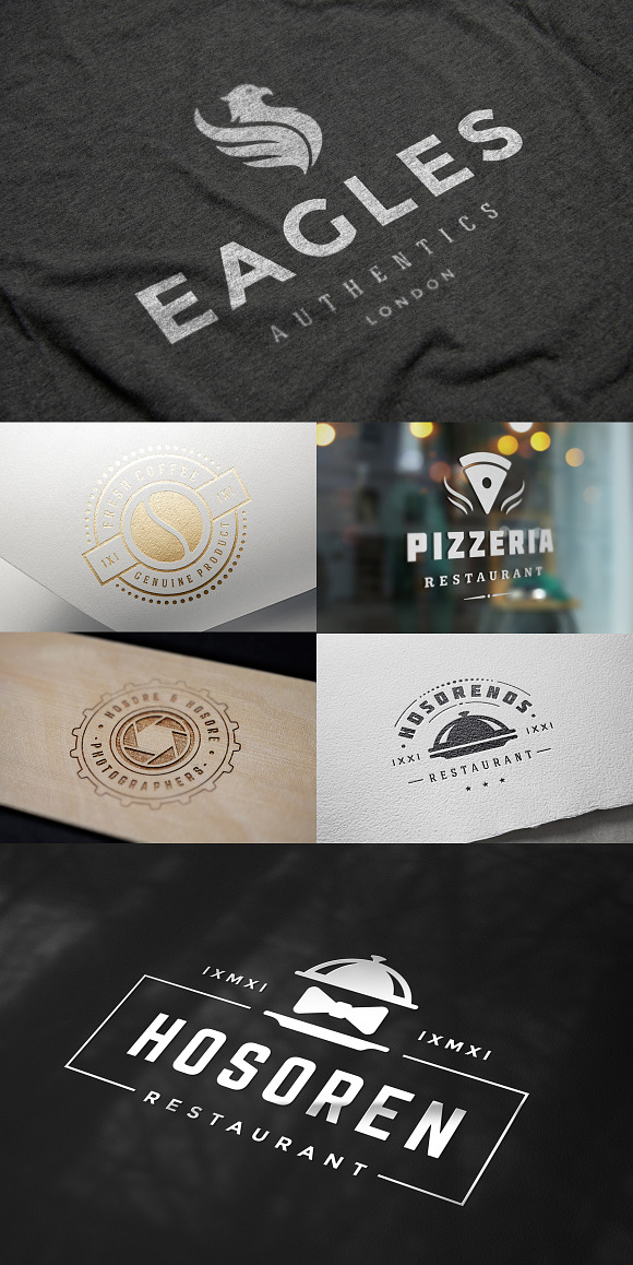 160 Vintage logotypes and badges in Logo Templates - product preview 4
