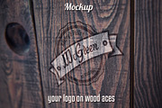 Wood aces - Mockup logo