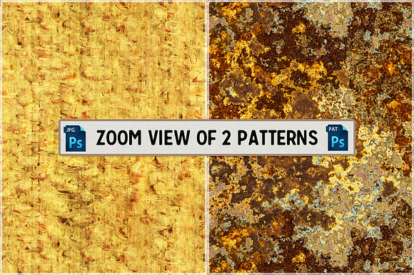 Golden Seamless Tiling Patterns in Patterns - product preview 2
