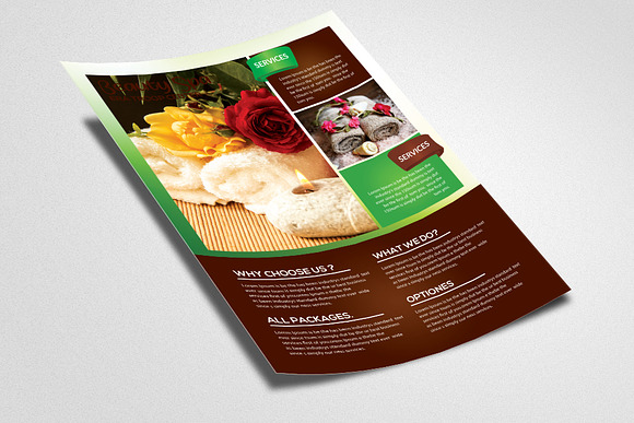 Beauty Spa Center Poster Templates in Flyer Templates - product preview 1