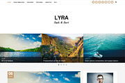 Lyra - WordPress Blog Theme(50% Off)