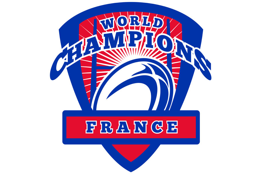 Rugby ball France World Champions