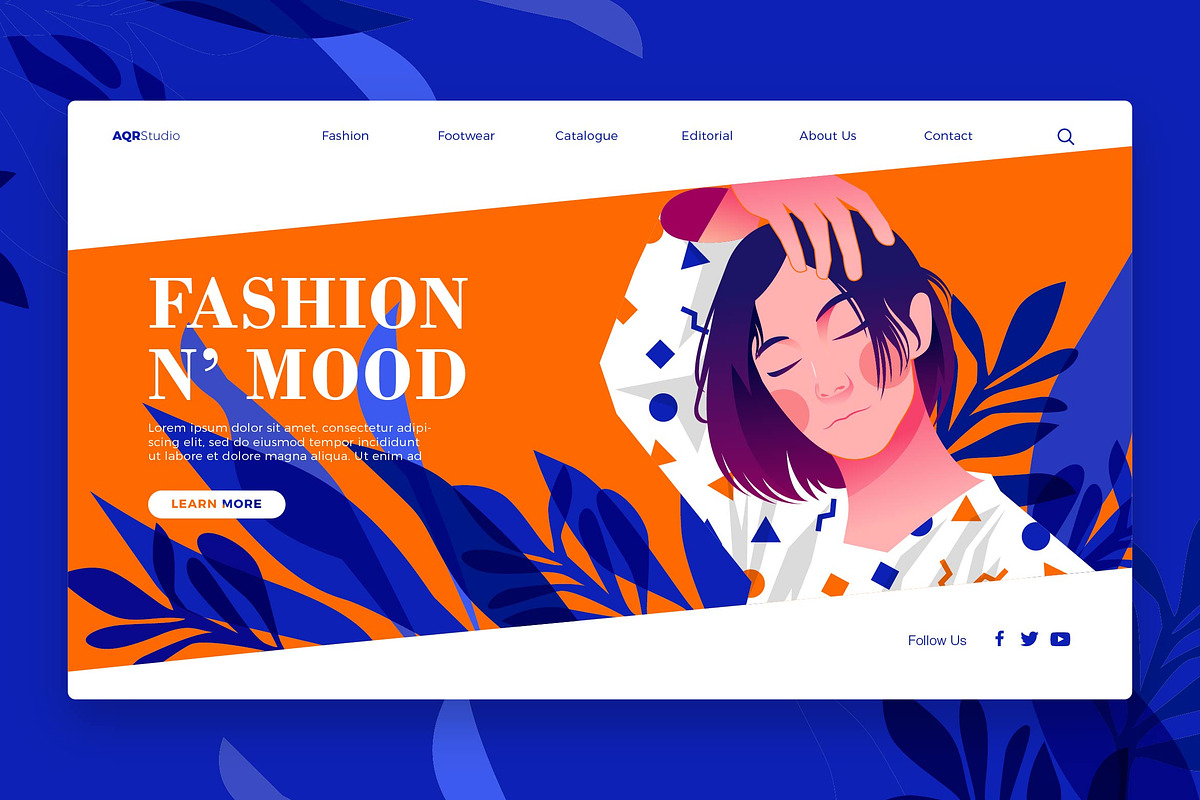 Fashion Mood - Banner & Landing Page in Web Elements - product preview 8