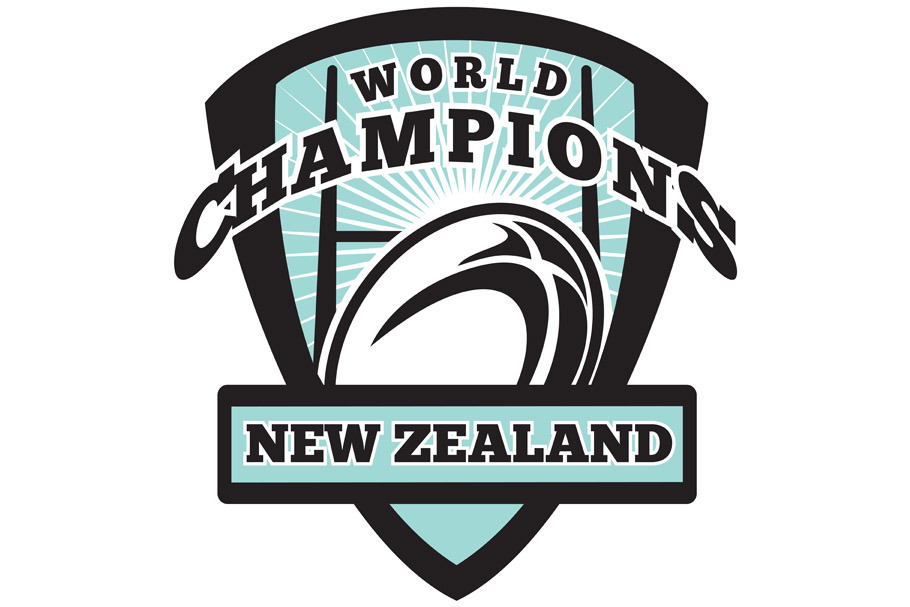 Rugby ball New Zealand World Champio