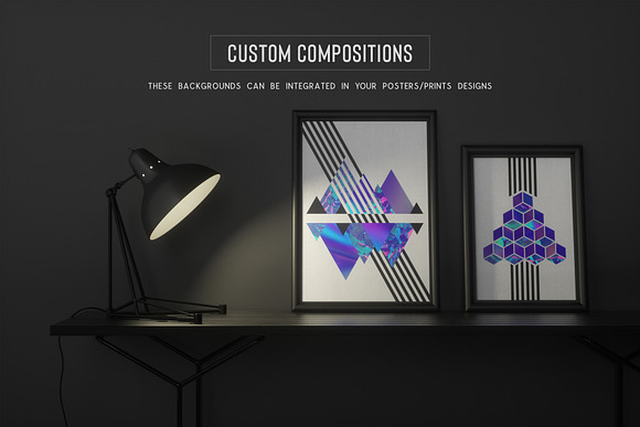Holographic Backgrounds Collection in Textures - product preview 3