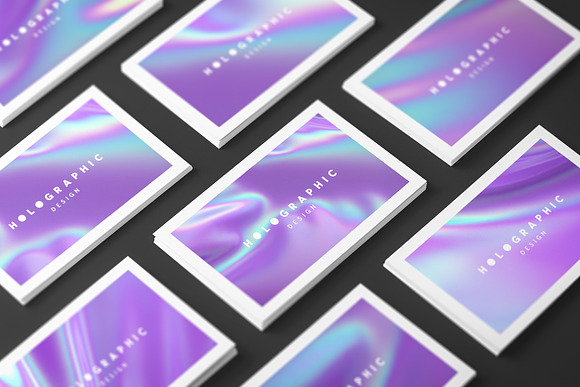 Holographic Backgrounds Collection in Textures - product preview 4