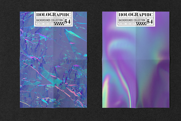 Holographic Backgrounds Collection in Textures - product preview 5